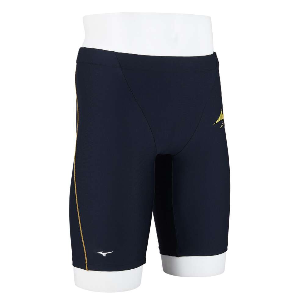ミズノ（MIZUNO）（メンズ）水着 メンズ 水泳 アクアフィットネス用ハーフスパッツ N2JBB60495 ブラック