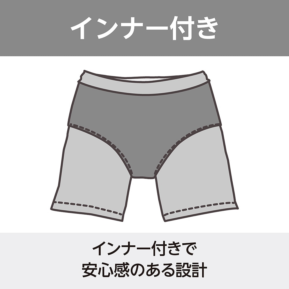 ミズノ（MIZUNO）（メンズ）アクアフィットネス用ハーフスパッツ N2JBB61380 ブラック