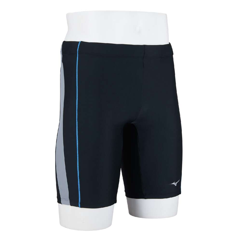 ミズノ（MIZUNO）（メンズ）水着 メンズ 水泳 アクアフィットネス用ハーフスパッツ N2JBB61590 ブラック グレー