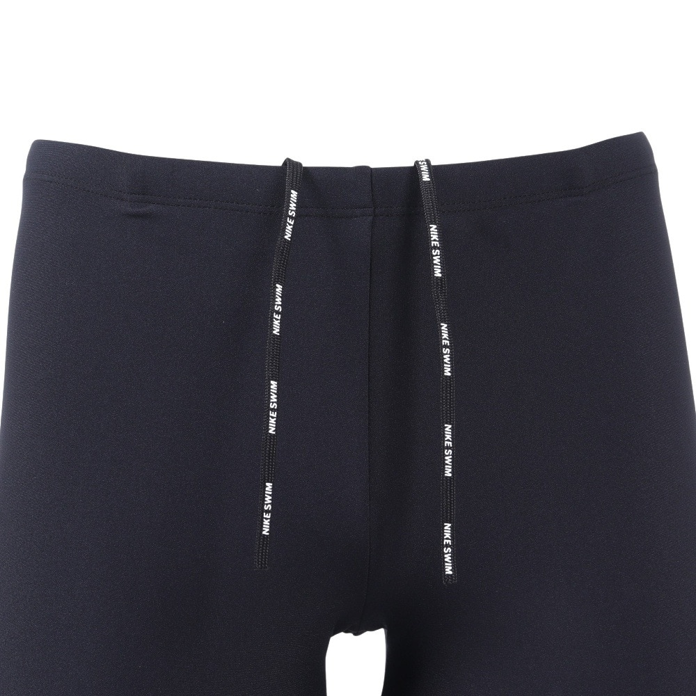 ナイキ（NIKE）（メンズ）水着 水泳 ルーズフィットジャマー 黒 M-LLサイズ NESSF008-N001 ウエスト調節可能 股下26センチ スイマー 練習用 トレーニング水着 