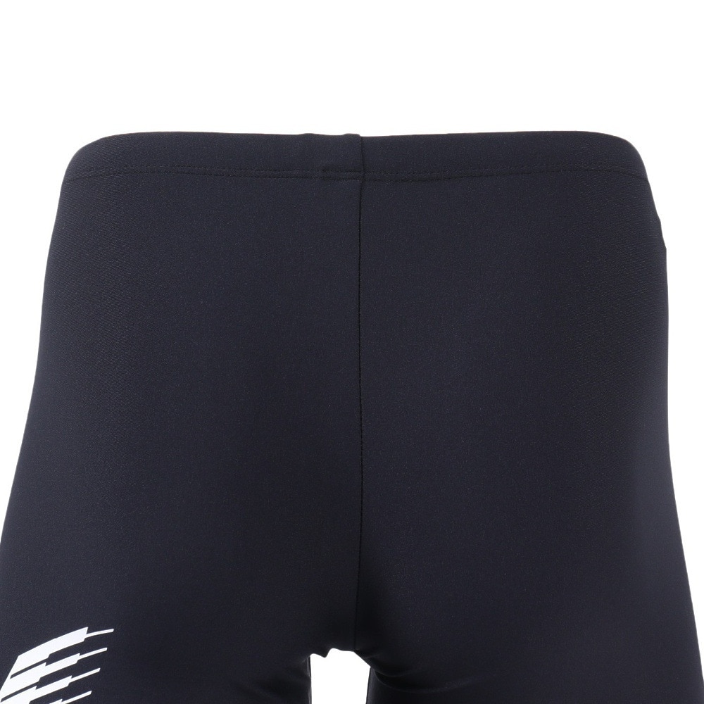 ナイキ（NIKE）（メンズ）水着 水泳 ルーズフィットジャマー 黒 M-LLサイズ NESSF008-N001 ウエスト調節可能 股下26センチ スイマー 練習用 トレーニング水着 