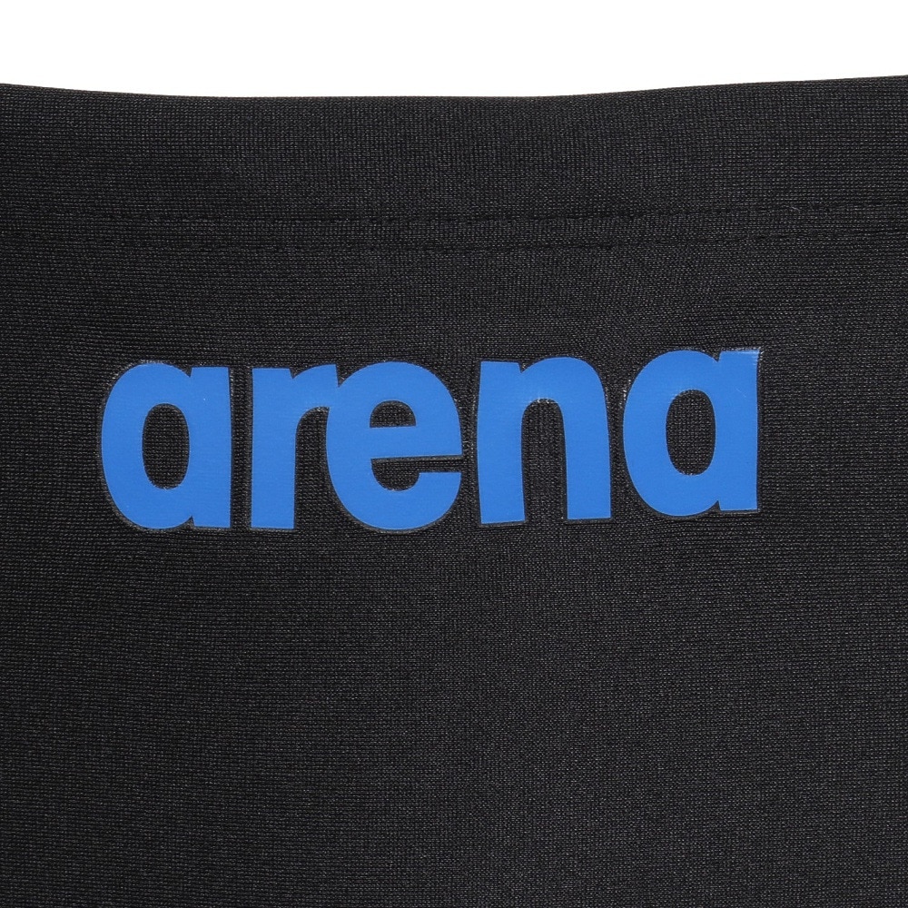 アリーナ（ARENA）（メンズ）水着 メンズ 水泳 フィットネススパッツ ハーフレッグ 黒×青 M-3Lサイズ AS5SWF62M BKBL スイムウェア フィットネス用 撥水