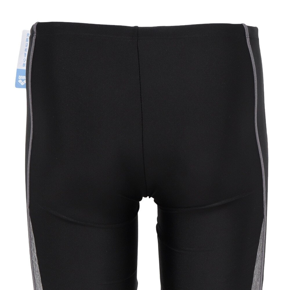 アリーナ（ARENA）（メンズ）水着 メンズ 水泳 フィットネススパッツ ハーフレッグ AS5SWF62M BKGY