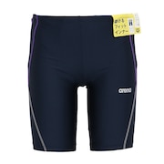 (メンズ)水着 メンズ 水泳 フィットネススパッツ ハーフレッグ AS5SWF63M NVPP