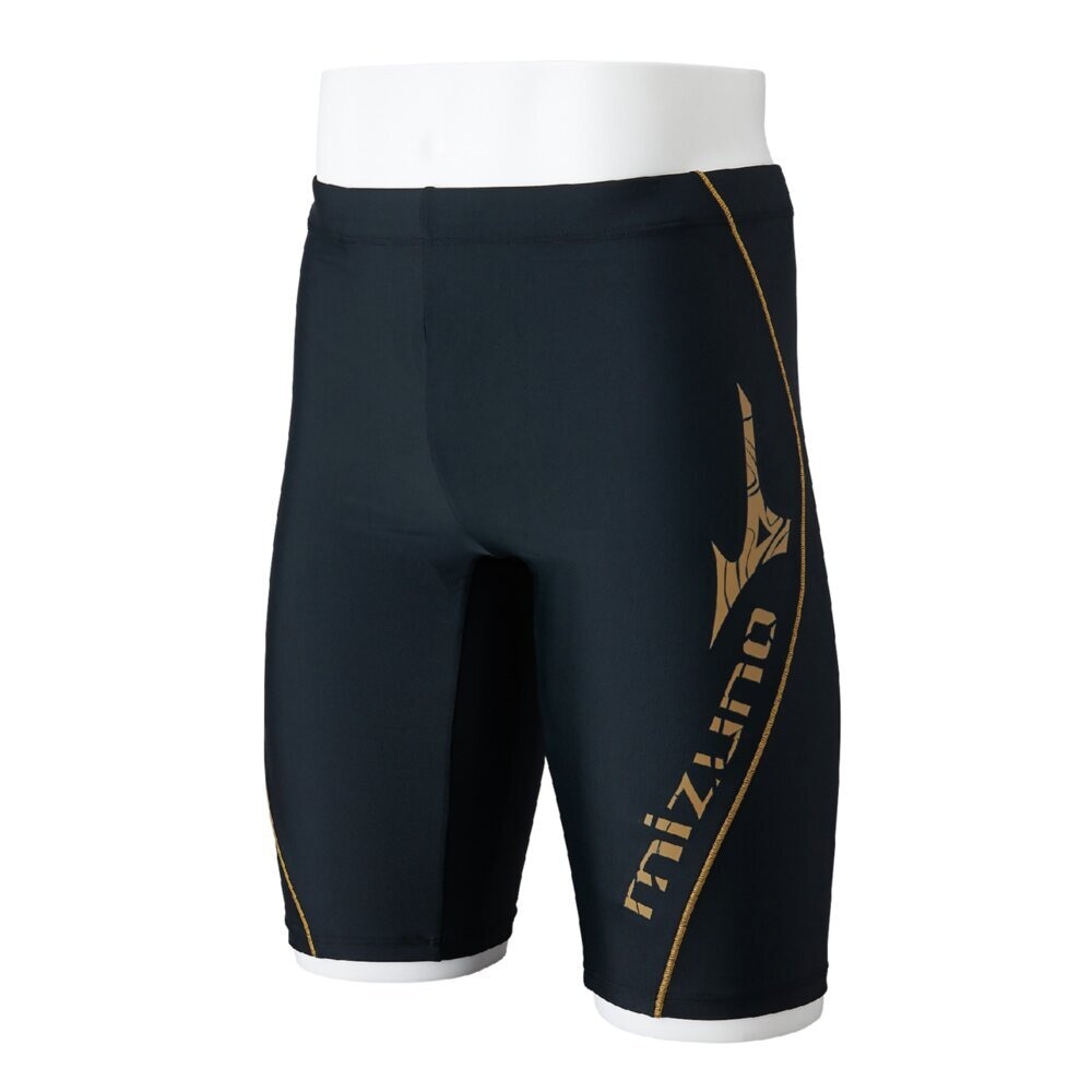 ミズノ（MIZUNO）（メンズ）水着 水泳 アクアフィットネス用ハーフスパッツ 立体カップ付 N2JBC11195