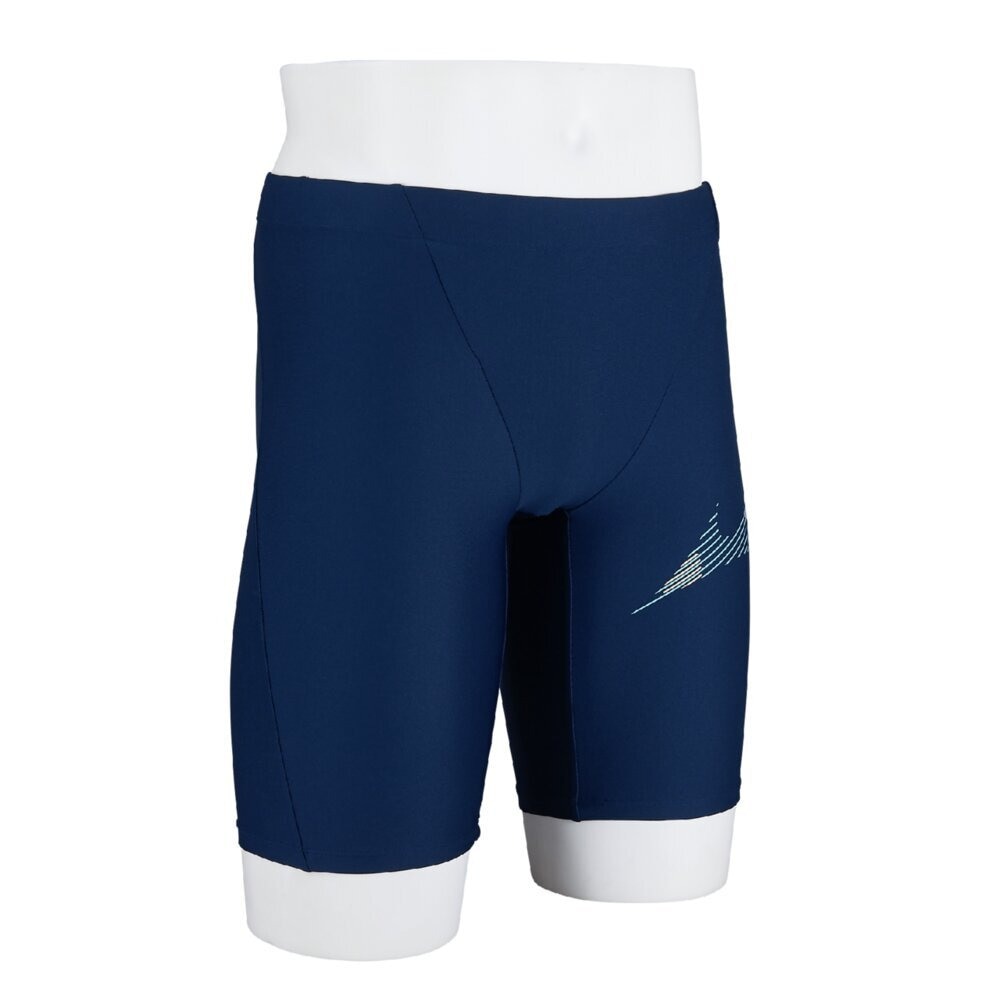 ミズノ（MIZUNO）（メンズ）水着 水泳 アクアフィットネス用 ハーフスパッツ 紺 青 S-LLサイズ N2JBC10482 競技 競泳 スクール クラブ 部活 学校 アスリート