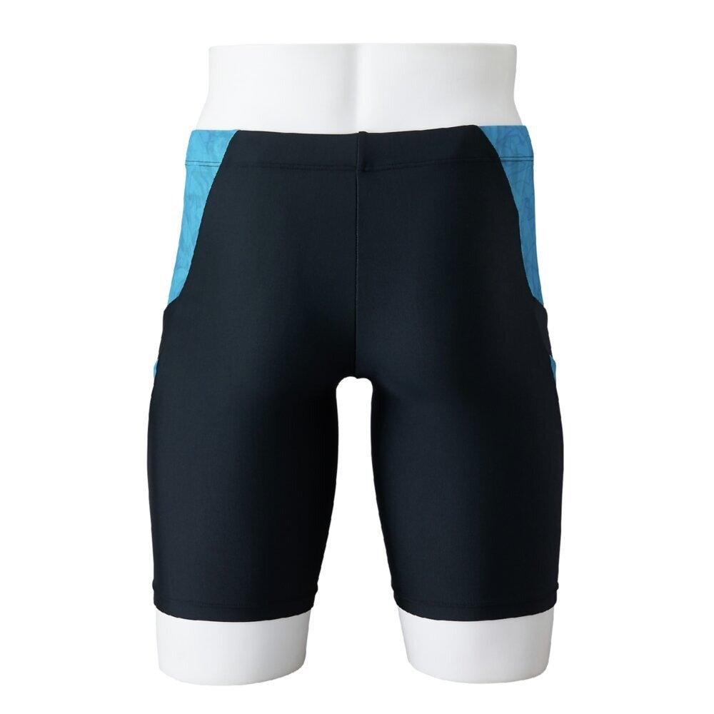 ミズノ（MIZUNO）（メンズ）水着 メンズ 水泳 アクアフィットネス用ハーフスパッツ 立体カップ付 N2JBC11393
