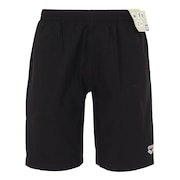 (メンズ)水着 水泳 フィットネススパッツ ハ-フレッグ 水陸両用 インナーパンツ付き AS5FWF68M BKSL