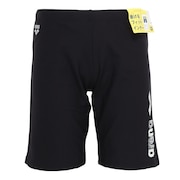 (メンズ)水着 水泳 ルーズスパッツ フィットネススパッツ ハーフレッグ AS5FWF69M BKGY