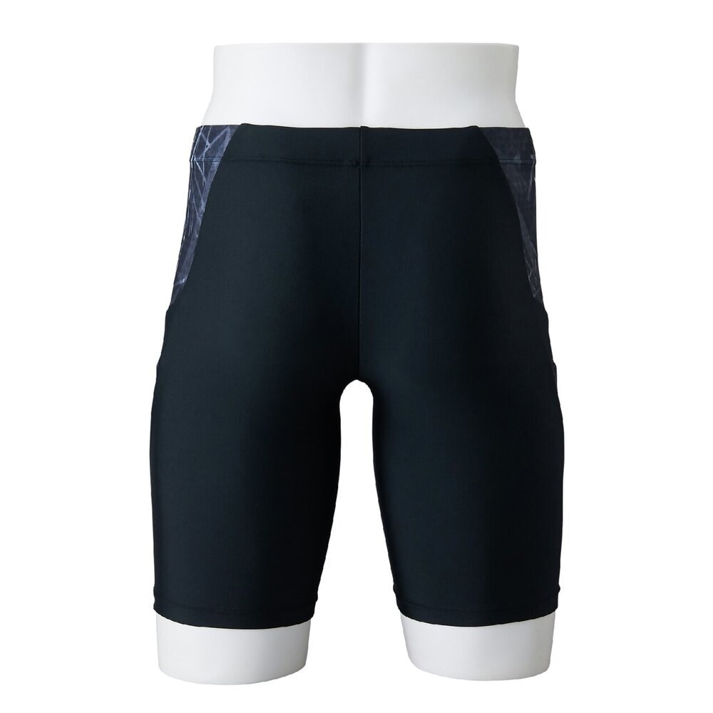 ミズノ（MIZUNO）（メンズ）水着 メンズ 水泳 アクアフィットネス用ハーフスパッツ 立体カップ付 N2JBC61390