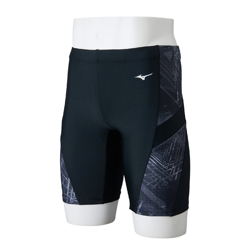 ミズノ（MIZUNO）（メンズ）水着 メンズ 水泳 アクアフィットネス用ハーフスパッツ 立体カップ付 N2JBC61390