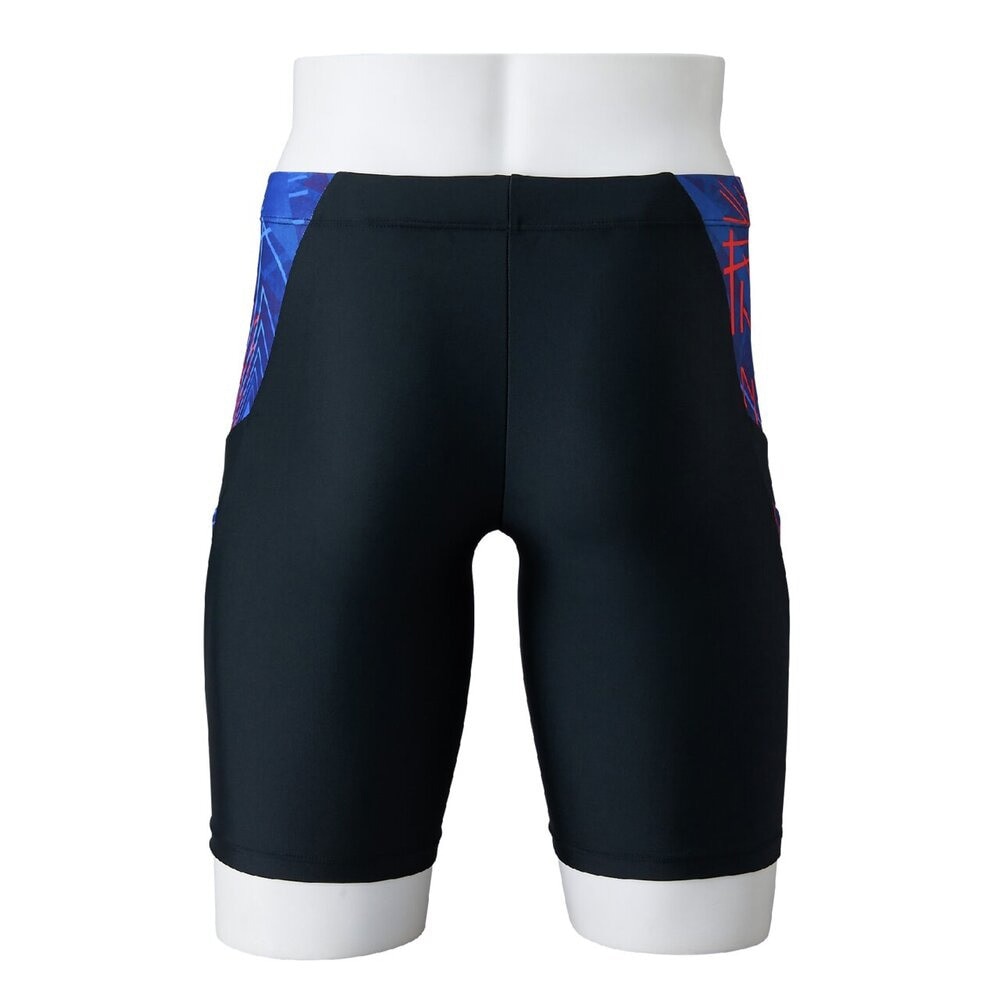 ミズノ（MIZUNO）（メンズ）水着 メンズ 水泳 アクアフィットネス用ハーフスパッツ 立体カップ付 N2JBC61397
