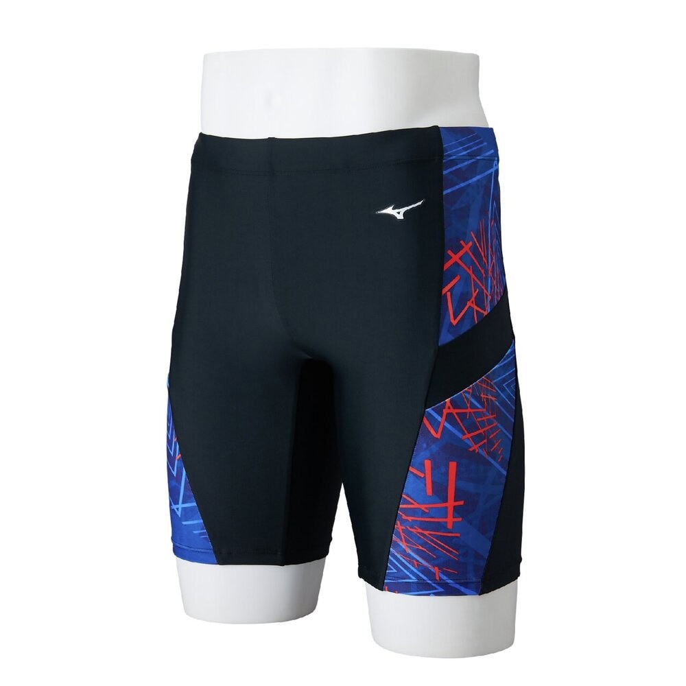 ミズノ（MIZUNO）（メンズ）水着 メンズ 水泳 アクアフィットネス用ハーフスパッツ 立体カップ付 N2JBC61397