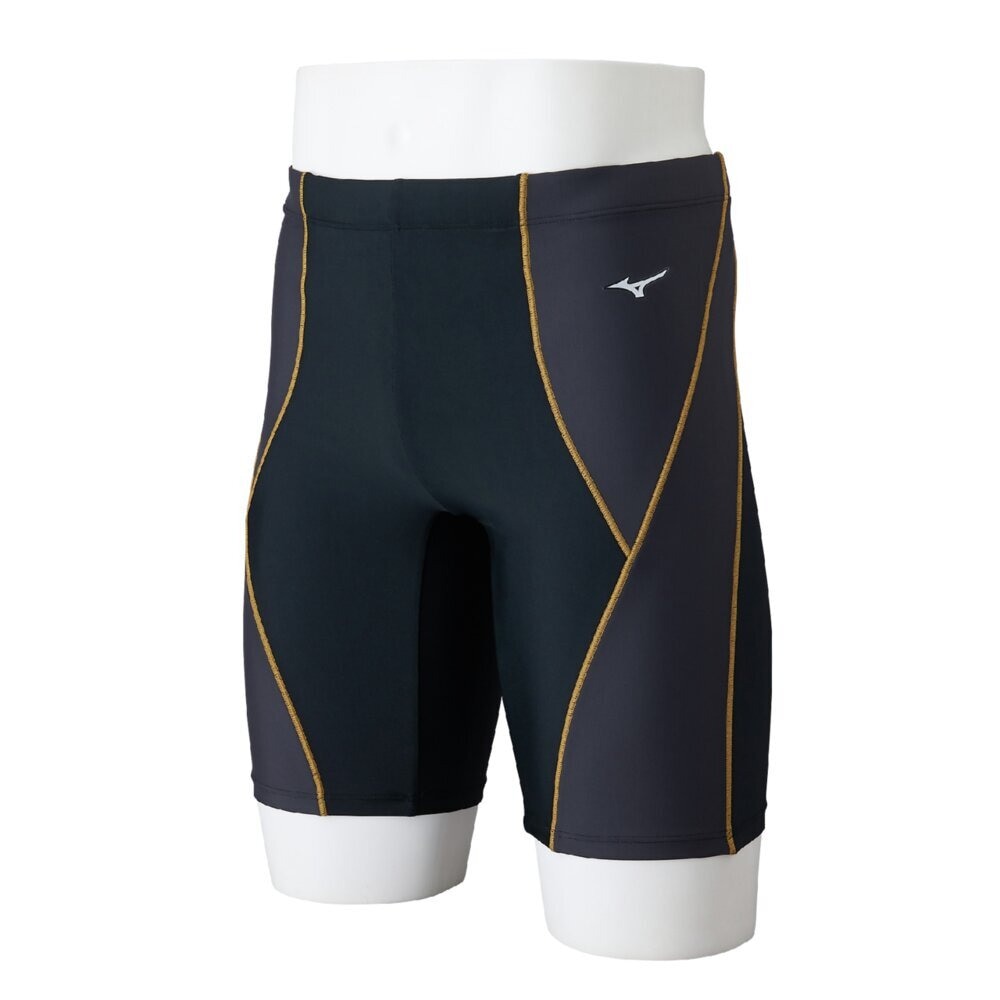 ミズノ（MIZUNO）（メンズ）水着 メンズ 水泳 アクアフィットネス用ハーフスパッツ 立体カップ付 N2JBC12590