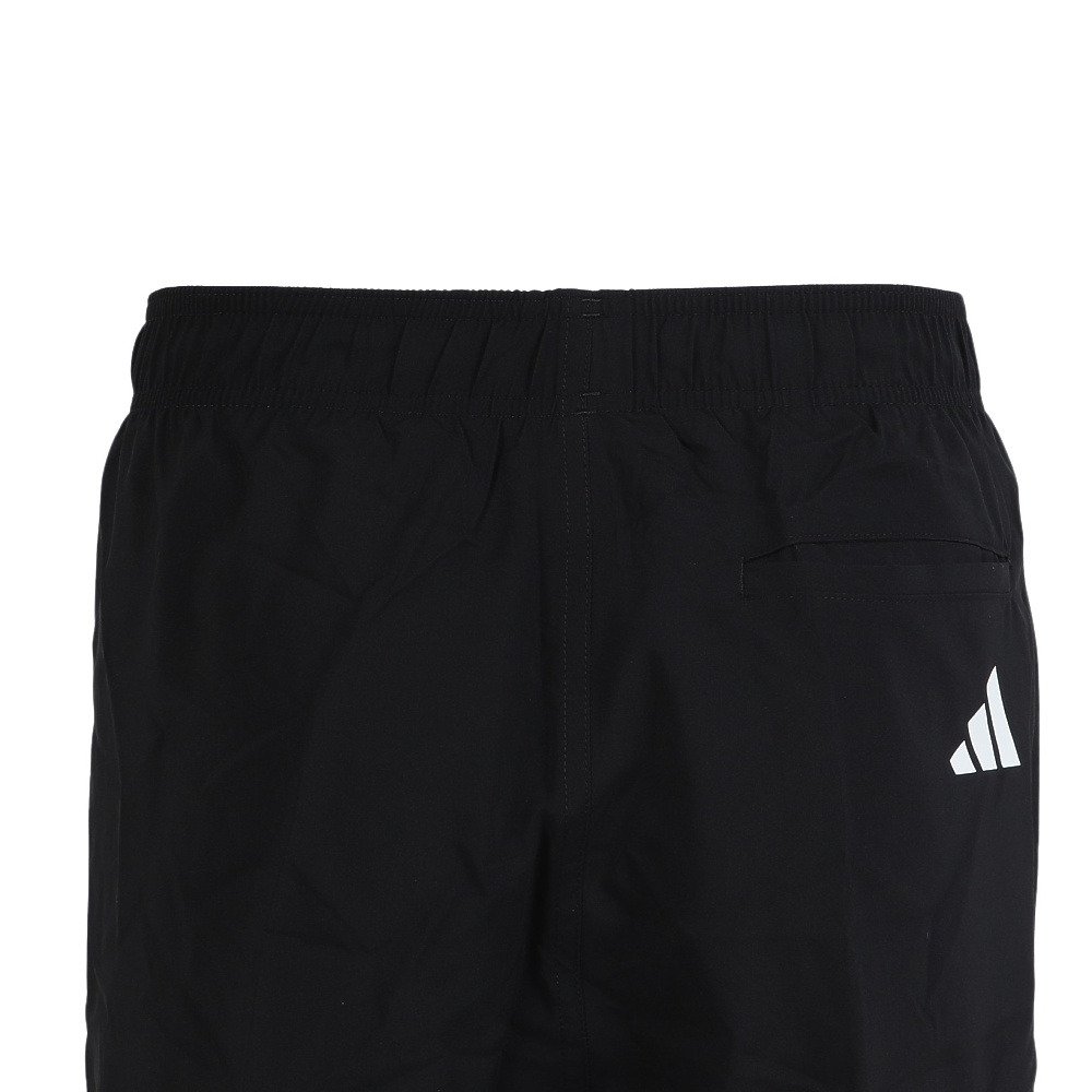 アディダス（adidas）（メンズ）水着 メンズ 水泳 スリーストライプス スイムショーツ 8インチ インナーブリーフ付き 黒×白 S-3Lサイズ KUX65-JF6088