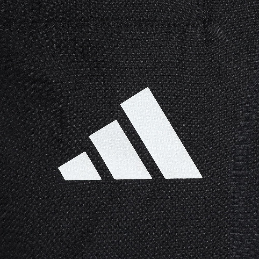 アディダス（adidas）（メンズ）水着 メンズ 水泳 スリーストライプス スイムショーツ 8インチ インナーブリーフ付き 黒×白 S-3Lサイズ KUX65-JF6088