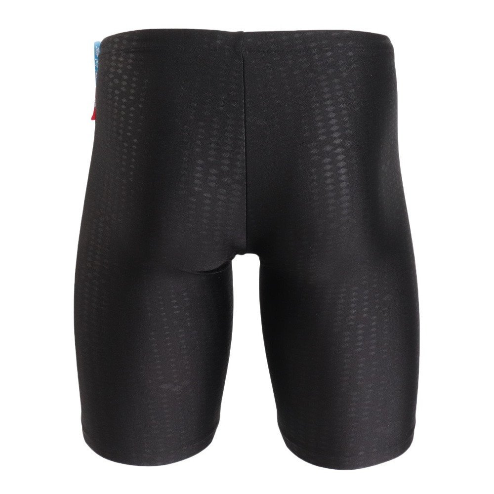 アリーナ（ARENA）（メンズ）フィットネス水着 メンズ 水泳 アクアエクサ フィットネス スパッツ ハーフレッグ 黒×白 S-3Lサイズ LAR-4300 BKWT