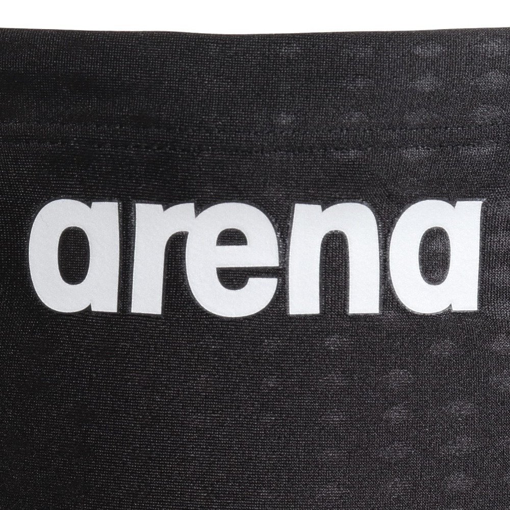 アリーナ（ARENA）（メンズ）フィットネス水着 メンズ 水泳 アクアエクサ フィットネス スパッツ ハーフレッグ 黒×白 S-3Lサイズ LAR-4300 BKWT