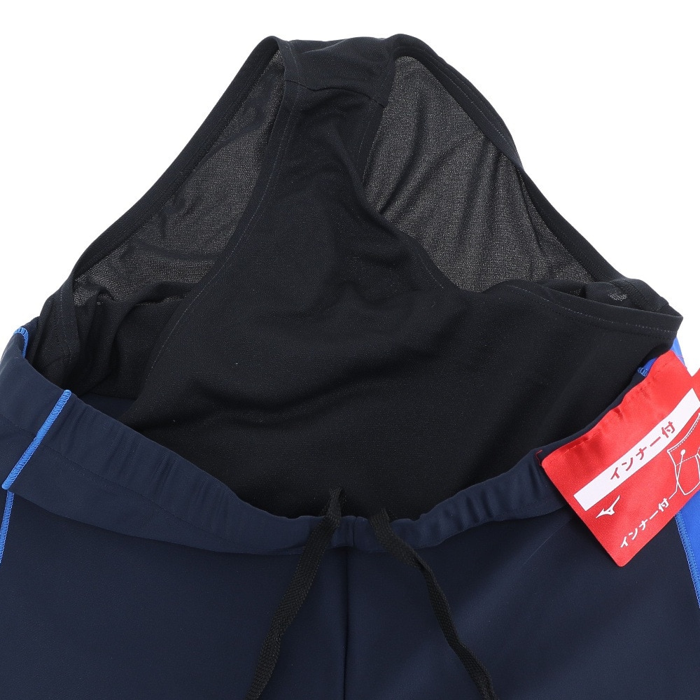 ミズノ（MIZUNO）（メンズ）水着 メンズ 水泳 アクアフィットネス用ルーズスパッツ インナー付 N2JB261082