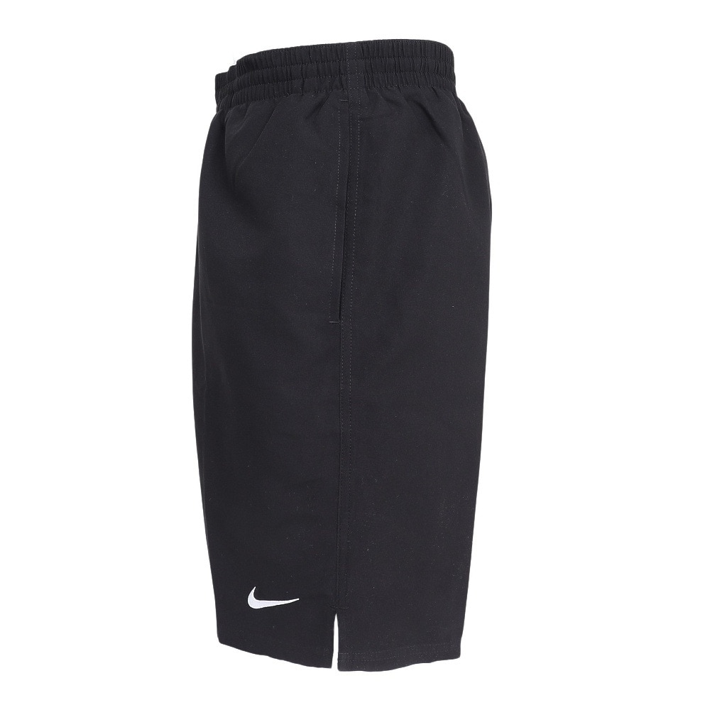 ナイキ（NIKE）（メンズ）水着 メンズ 水泳 ヒーロースタイル9ボレーショーツ 黒 M-3Lサイズ NESSF558-N001 ウエスト調節可 サイドポケット ロゴ入り おしゃれ