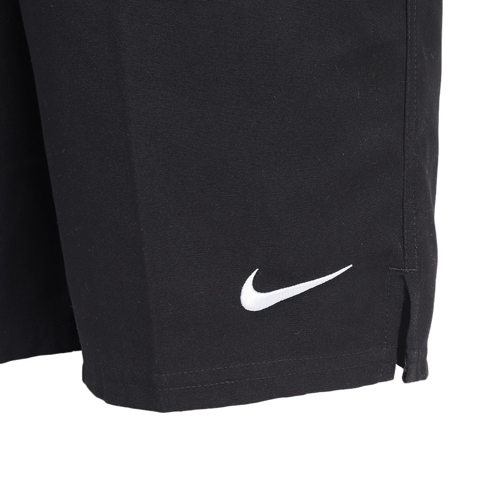 ナイキ（NIKE）（メンズ）水着 メンズ 水泳 ヒーロースタイル9ボレーショーツ 黒 M-3Lサイズ NESSF558-N001 ウエスト調節可 サイドポケット ロゴ入り おしゃれ