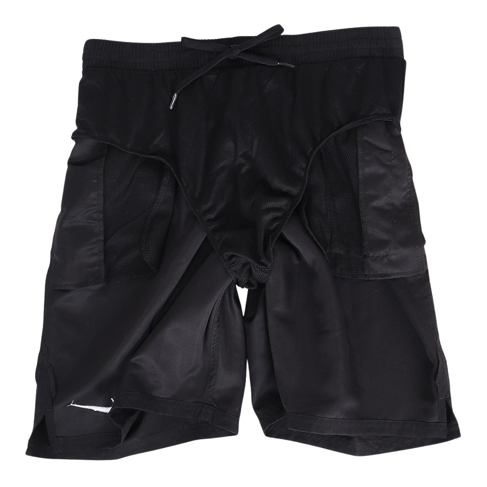 ナイキ（NIKE）（メンズ）水着 メンズ 水泳 ヒーロースタイル9ボレーショーツ 黒 M-3Lサイズ NESSF558-N001 ウエスト調節可 サイドポケット ロゴ入り おしゃれ
