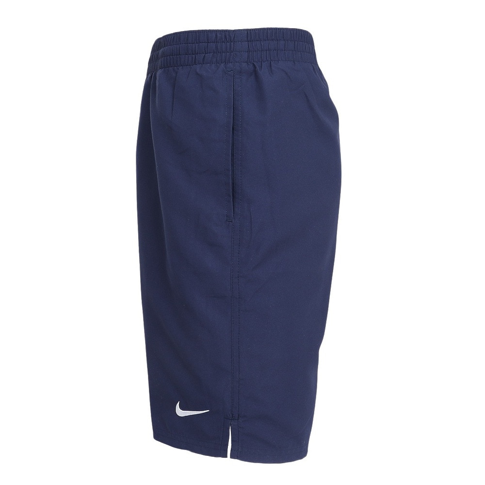ナイキ（NIKE）（メンズ）水着 メンズ 水泳 ヒーロースタイル9ボレーショーツ 紺 M-LLサイズ NESSF558-N440 ウエスト調節可 サイドポケット ロゴ入り おしゃれ