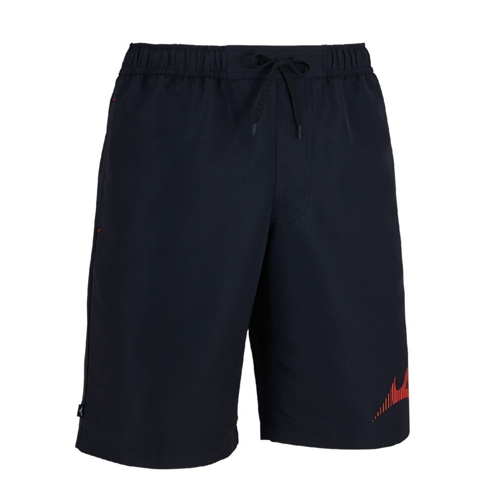 ミズノ（MIZUNO）（メンズ）水着 水泳 アクアフィットネス用 ウォーターショーツ インナー付き 黒 赤 S-3Lサイズ N2JBC10796 ンプル スポーティー ロゴ入り