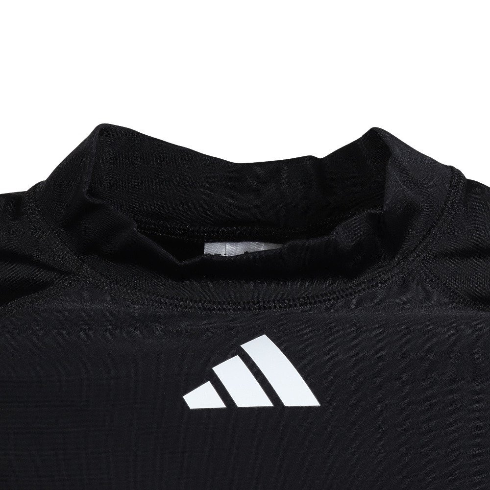 アディダス（adidas）（メンズ）ラッシュガード 水泳 スイム 長袖 黒 M-LLサイズ JWM55-JL5994 スイムウェア UPF50+ UVカット 