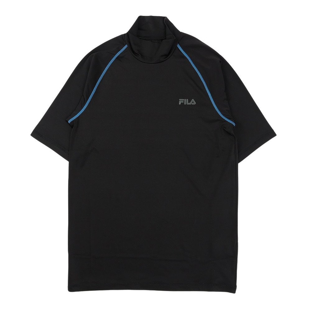 FILA スポーツウェア Mサイズ 青系/黒 フィラ（FILA）（メンズ）水泳 セパレート スイムスーツ 黒×青 M-4L