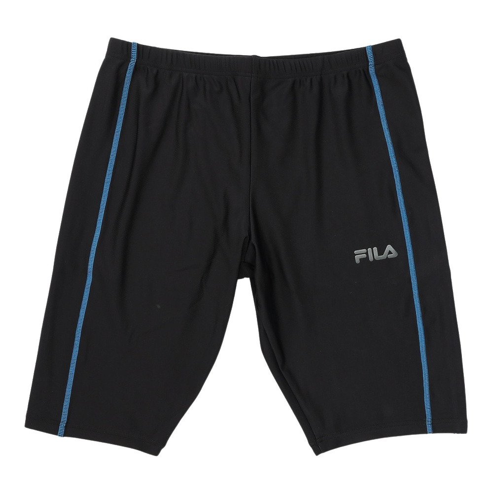 フィラ（FILA）（メンズ）水泳 セパレート スイムスーツ 黒×青 M-4L