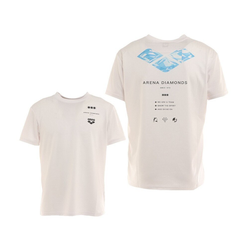 アリーナ（ARENA）（メンズ、レディース）水泳 アリーナダイヤモンズコレクションTシャツ