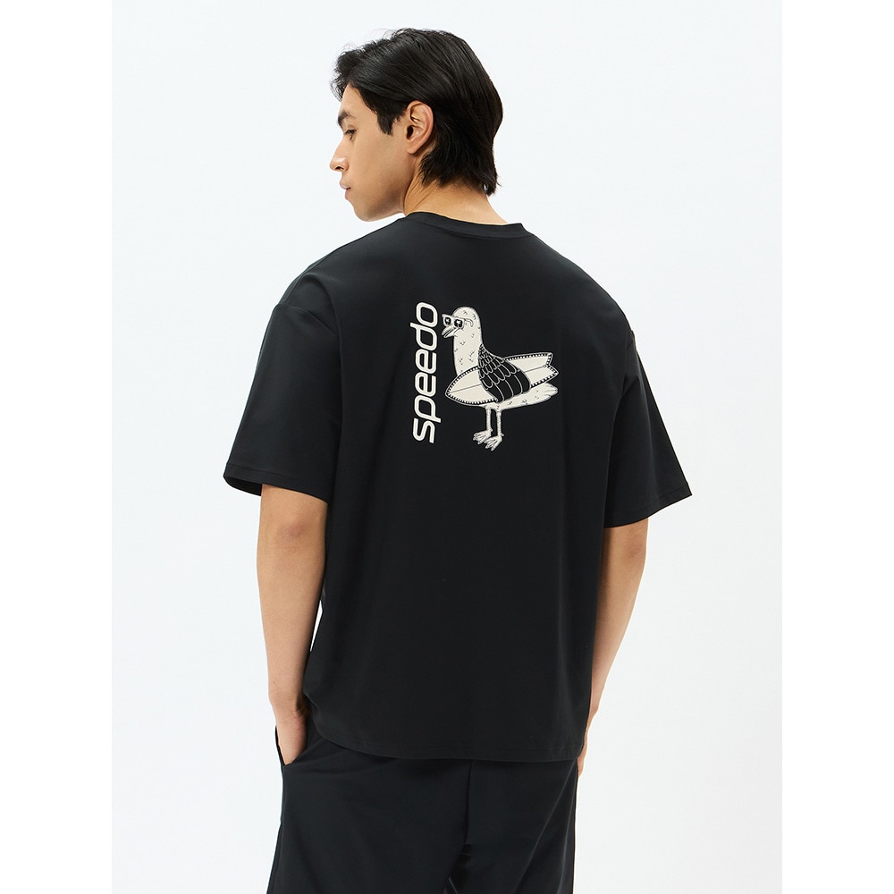 スピード（SPEEDO）（メンズ）水泳 MULGA RUSH 半袖Tシャツ SA32551MU K