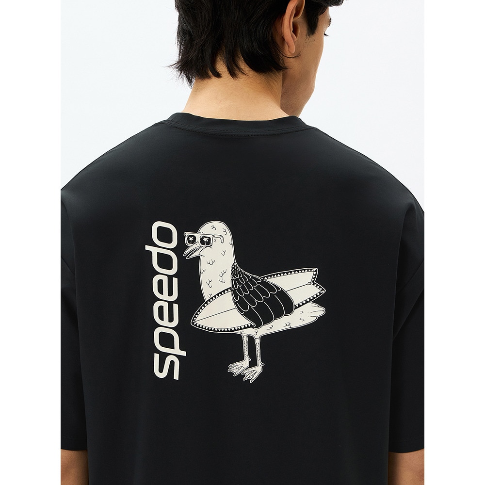 スピード（SPEEDO）（メンズ）水泳 MULGA RUSH 半袖Tシャツ SA32551MU K