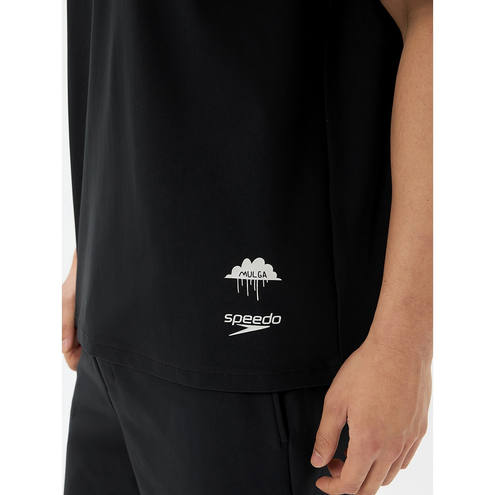 スピード（SPEEDO）（メンズ）水泳 MULGA RUSH 半袖Tシャツ SA32551MU K