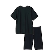 (メンズ)水着 水泳 メンズジョーゲ セパレート水着 上下セット 黒 M-LLサイズ SF22455 K フィットネス水着 スイムウェア
