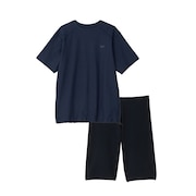 (メンズ)水着 水泳 メンズジョーゲ セパレート水着 上下セット 紺 M-LLサイズ SF22455 N フィットネス水着 スイムウェア