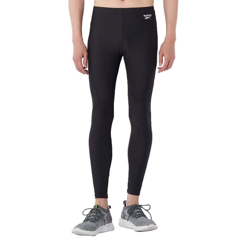 リーボック（REEBOK）（メンズ）ロングレギンス 420784C-BK