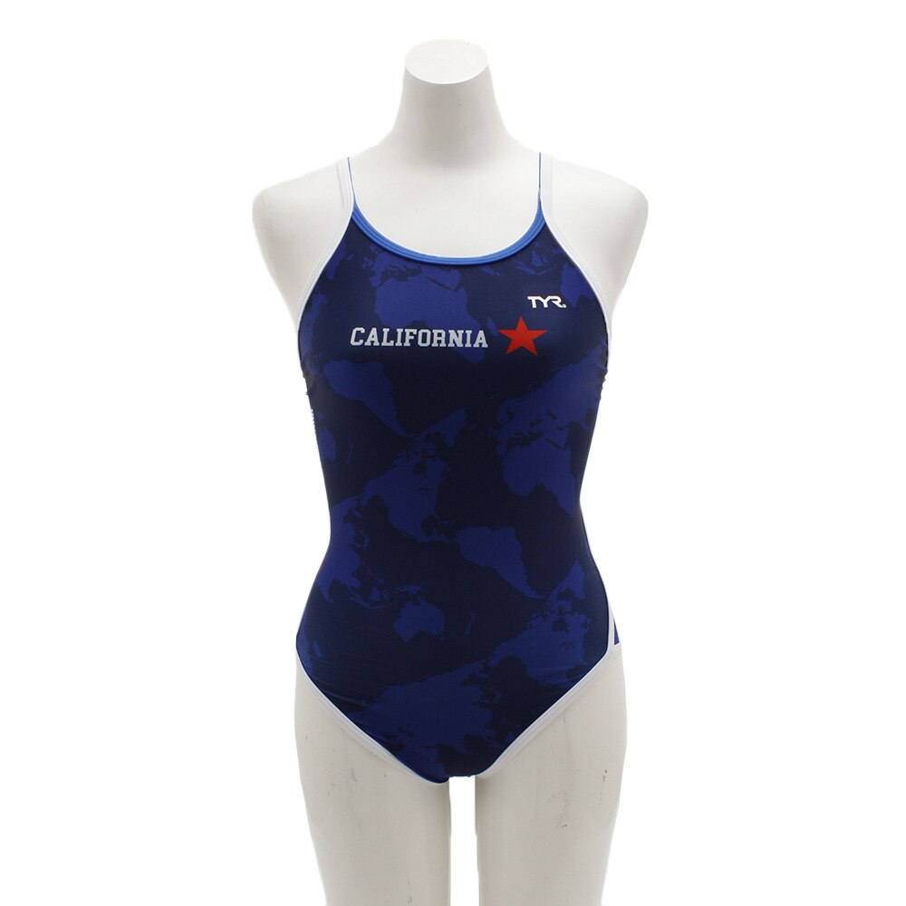  水着 レディース CLUB TYR REGULAR CUT FLEXBACK FCLUB-18F NV