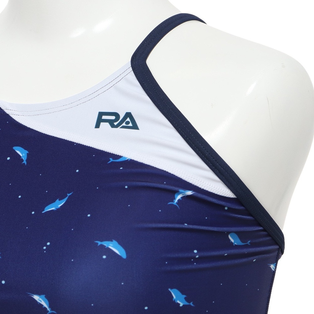 RA（RA）（レディース）フィットネス水着 レディース 水泳 フレックスバック GRAND BLUE RA123-FBLUE NV