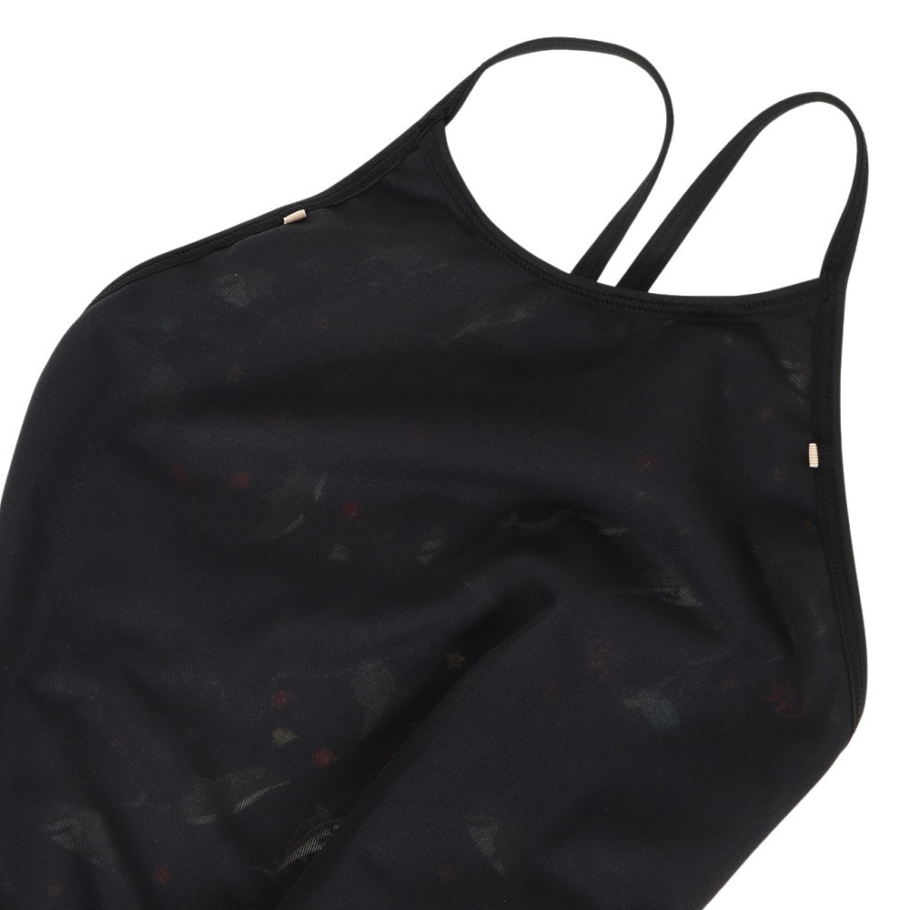 RA（RA）（レディース）フィットネス水着 レディース 水泳 フレックスバック SEA WORLD RA123-FSEAW BK
