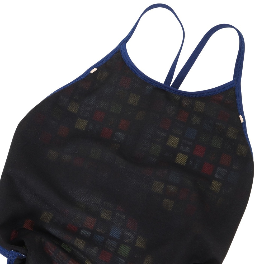 RA（RA）（レディース）フィットネス水着 レディース 水泳 H-バック TROPICAL PLAN RA123-HTROP NV1