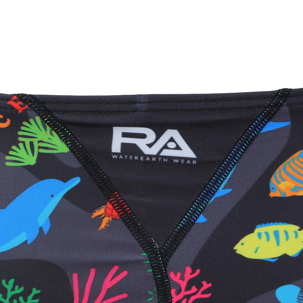 RA（RA）（レディース）フィットネス水着 レディース 水泳 ワンピース OCEANPARADISE RA523-FOCEN BKML