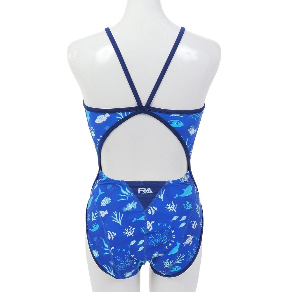RA（RA）（レディース）フィットネス水着 レディース 水泳 ワンピース OCEANPARADISE RA523-FOCEN BL
