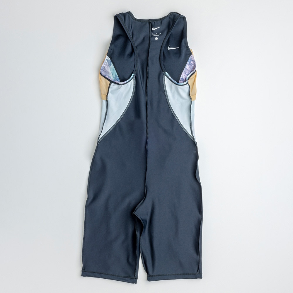 ナイキ（NIKE）（レディース）フィットネス水着 レディース 水泳 ジップ付きレッグスーツ 2993133-018