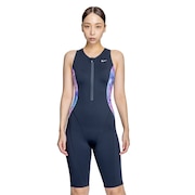 (レディース)フィットネス水着 レディース 水泳 ジップ付きレッグスーツ 2993133-132