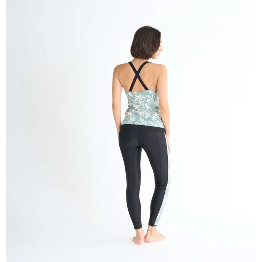 ロキシー（ROXY）（レディース）フィットネス水着 レディース 水泳 CATCH THE WATER 3点セット 黒 25SPRSW251500BLK 水泳 スイミング スイムウェア 