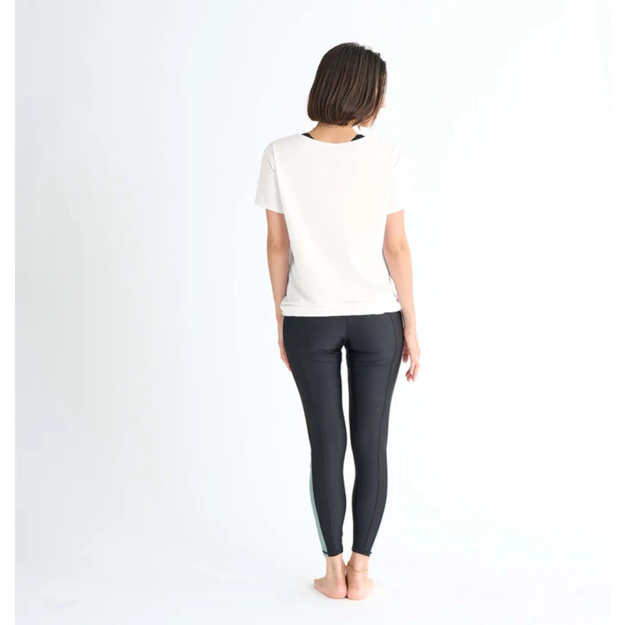 ロキシー（ROXY）（レディース）フィットネス水着 レディース 水泳 CATCH THE WATER 3点セット白 25SPRSW251500WHT 水泳 スイミング スイムウェア 