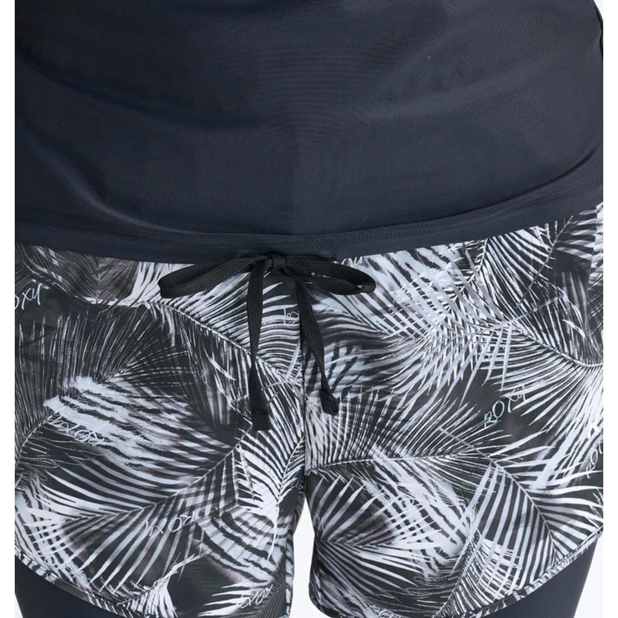 ロキシー（ROXY）（レディース）フィットネス水着 レディース 水泳 DIVE INTO YOU 2点セット 黒 25SPRSW251501BLK 水泳 スイミング スイムウェア 