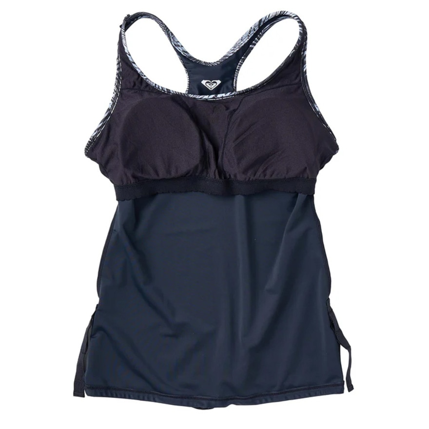 ロキシー（ROXY）（レディース）フィットネス水着 レディース 水泳 DIVE INTO YOU 2点セット 黒 25SPRSW251501BLK 水泳 スイミング スイムウェア 